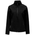 BAW BAW Women's Black Softshell Jacket