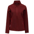 BAW BAW Women's Maroon Softshell Jacket