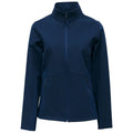 BAW BAW Women's Navy Softshell Jacket