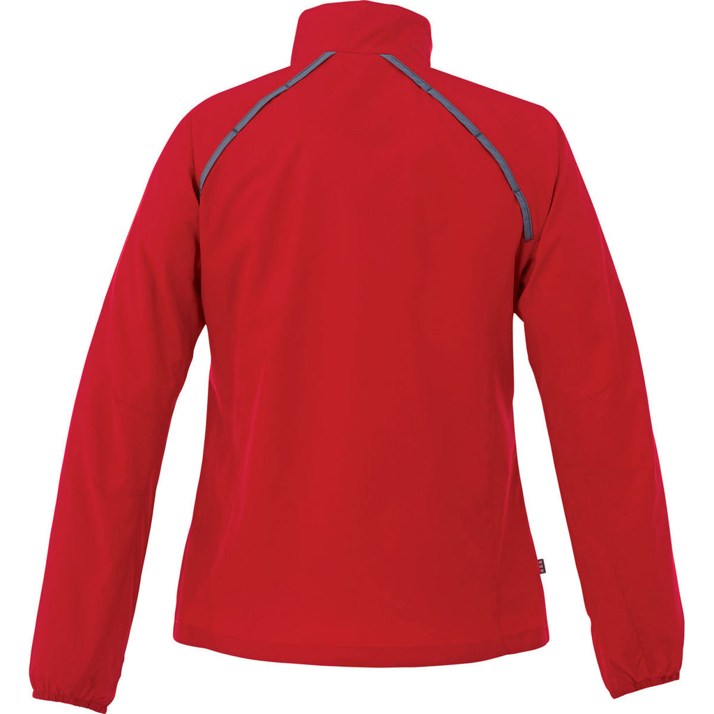 Elevate Elevate Women's Team Red Egmont Packable Jacket