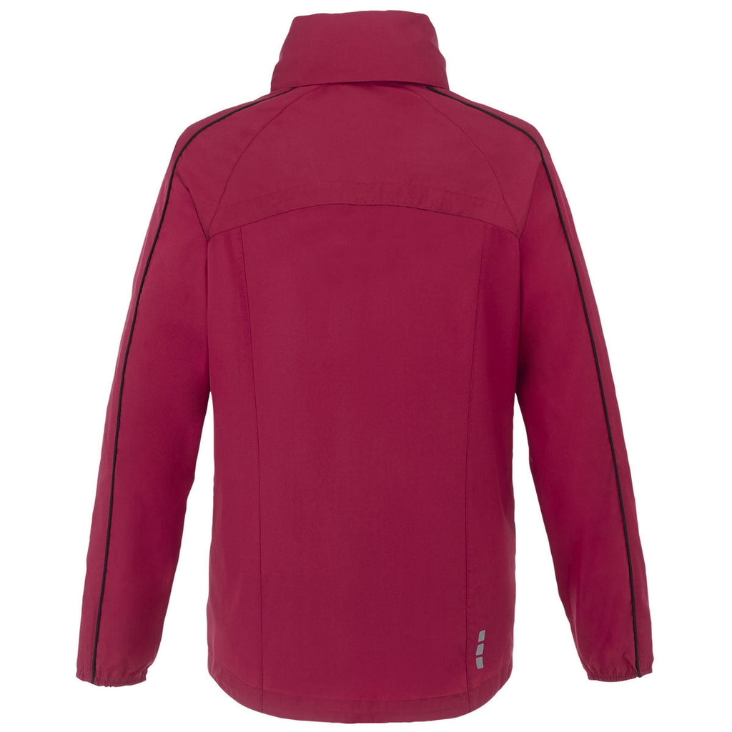 Elevate Official Elevate Women's Vintage Red/Black Rincon Eco Packable Jacket