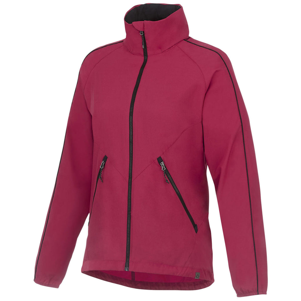 Elevate Official Elevate Women's Vintage Red/Black Rincon Eco Packable Jacket