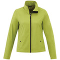 Elevate Premium Elevate Women's Dark Citron Green Karmine Softshell Jacket