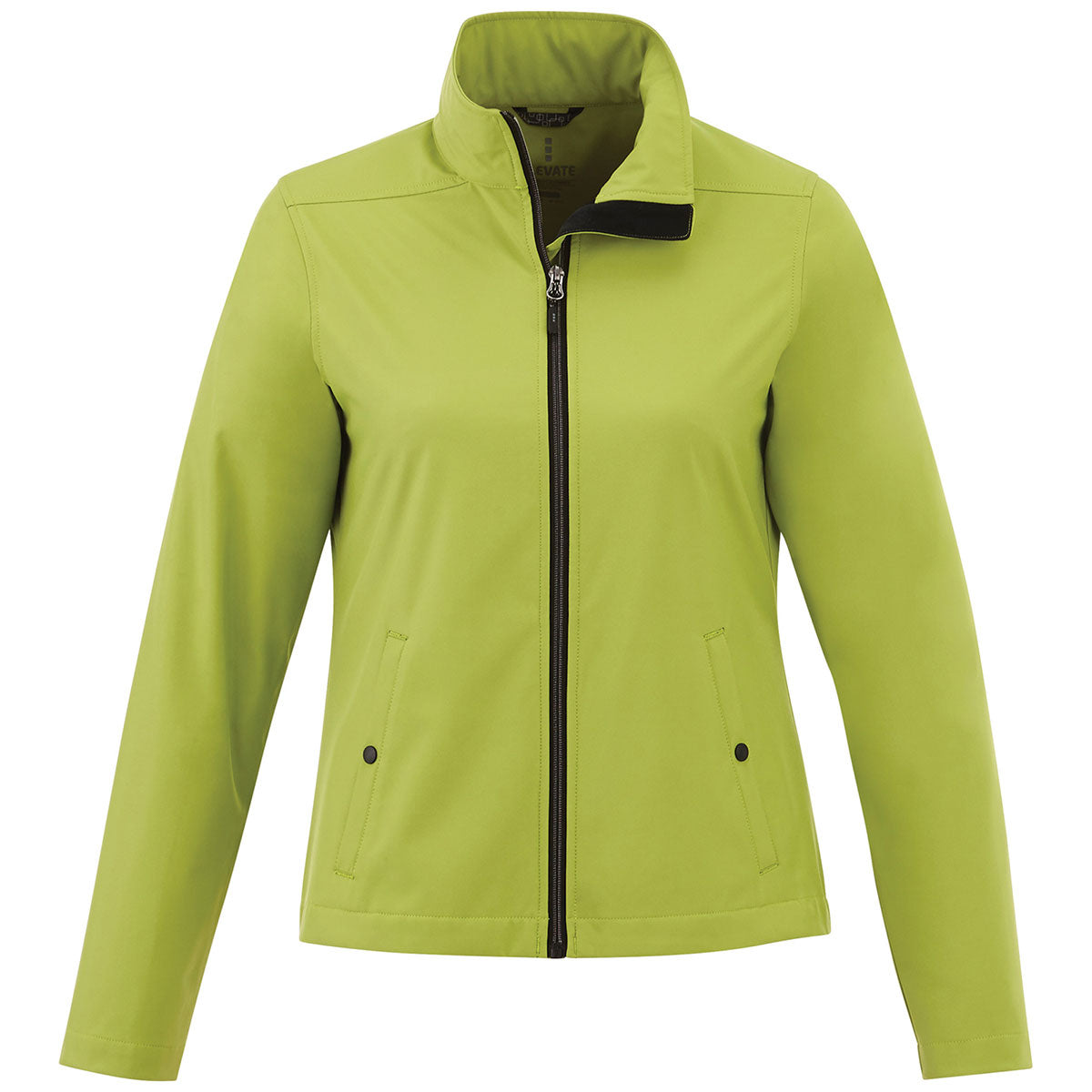 Elevate Premium Elevate Women's Dark Citron Green Karmine Softshell Jacket