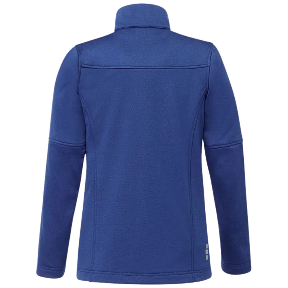 Elevate Elevate Women's Metro Blue Heather Joris Eco Softshell Jacket