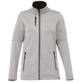 Elevate Classic Elevate Women's Silver Heather Joris Eco Softshell Jacket