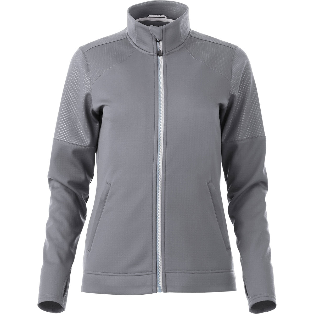 Elevate Authentic Elevate Women's Steel Grey Senger Knit Jacket