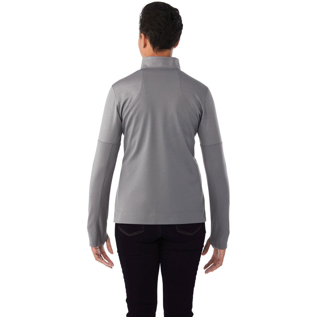Elevate Authentic Elevate Women's Steel Grey Senger Knit Jacket