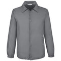 Team 365 Team 365 Unisex Sport Graphite Zone Protect Coaches Jacket