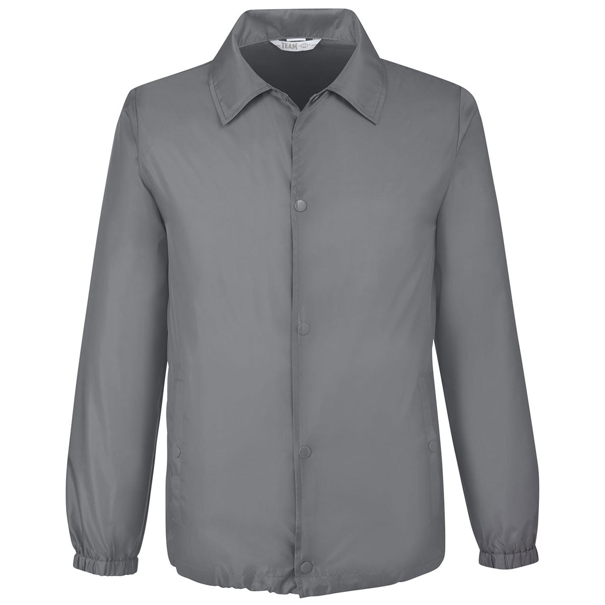 Team 365 Team 365 Unisex Sport Graphite Zone Protect Coaches Jacket