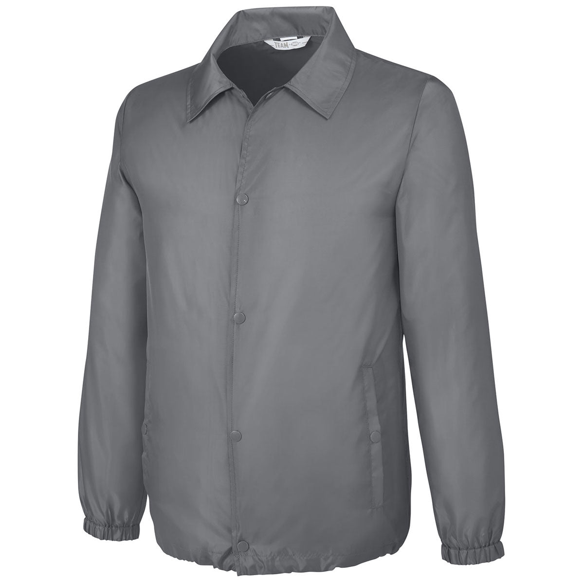 Team 365 Team 365 Unisex Sport Graphite Zone Protect Coaches Jacket