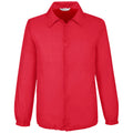 Team 365 Authentic Team 365 Unisex Sport Red Zone Protect Coaches Jacket