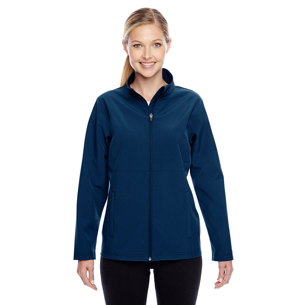 Team 365 Classic Team 365 Women's Sport Dark Navy Leader Soft Shell Jacket