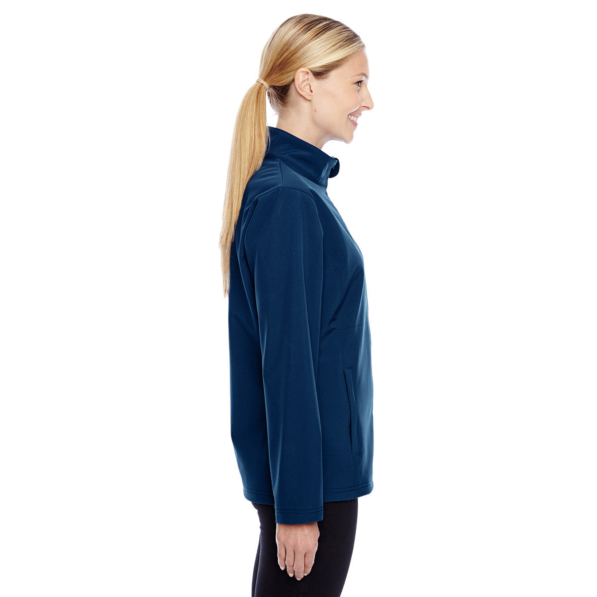 Team 365 Classic Team 365 Women's Sport Dark Navy Leader Soft Shell Jacket