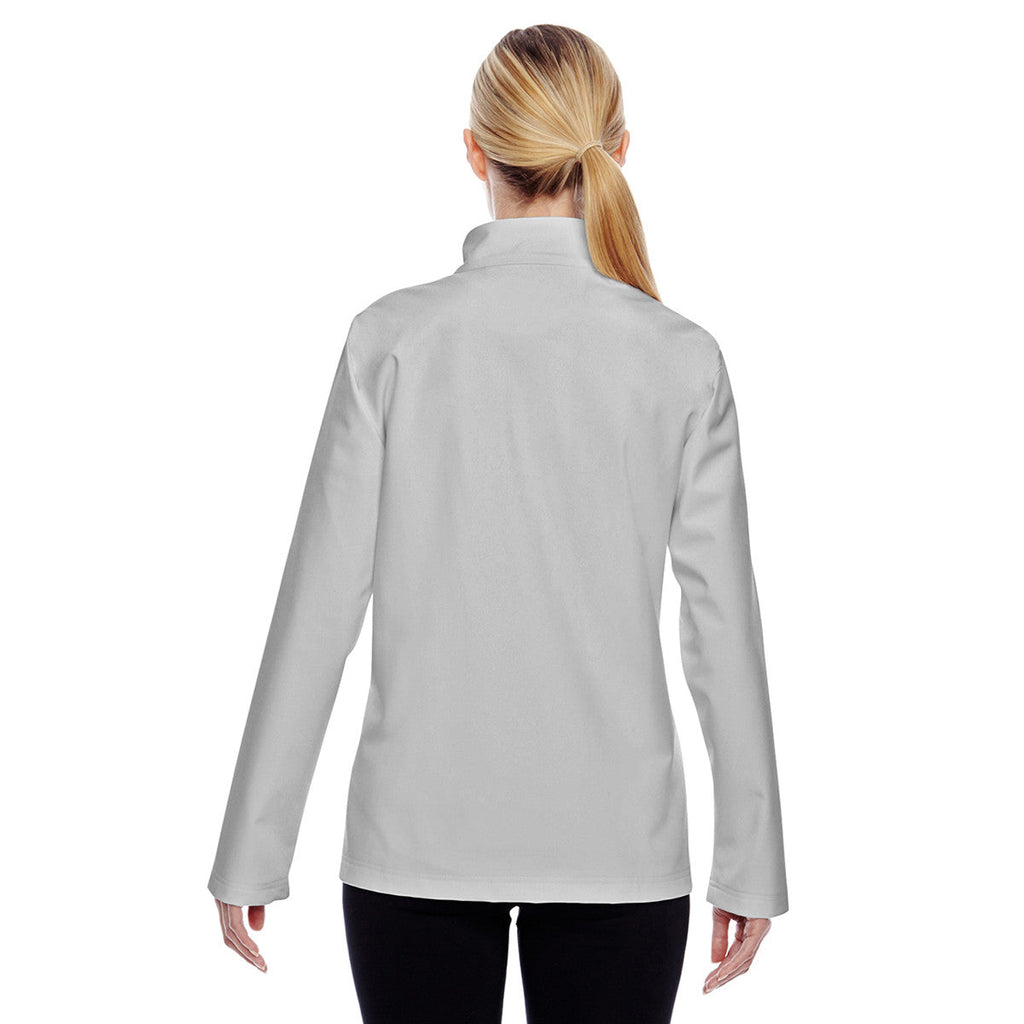 Team 365 Authentic Team 365 Women's Sport Silver Leader Soft Shell Jacket
