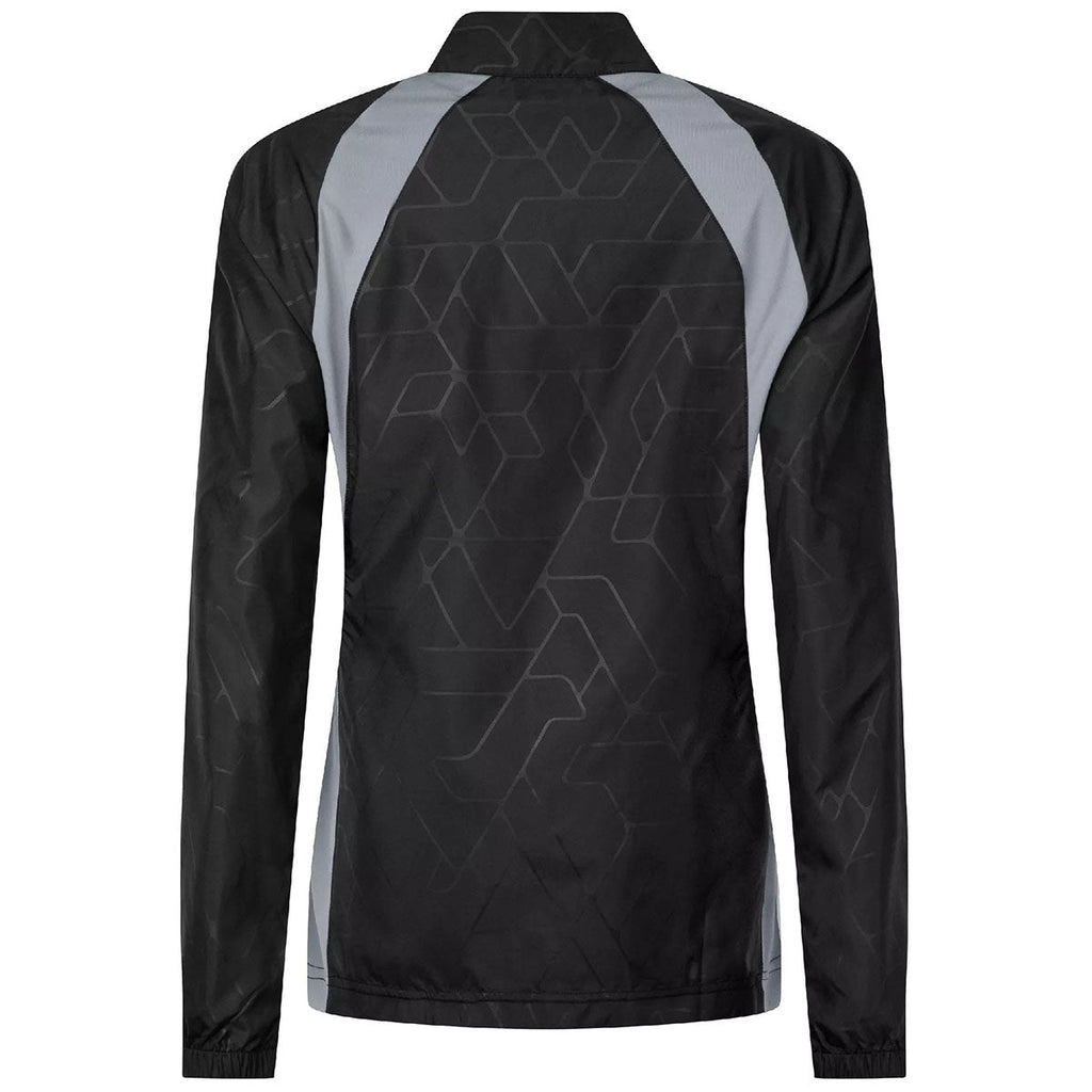 Levelwear Levelwear Women's Black/Pebble Band Windbreaker