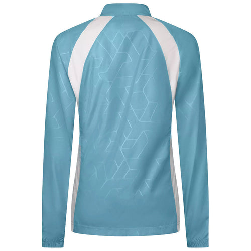 Levelwear Authentic Levelwear Women's Mute Blue/White Band Windbreaker