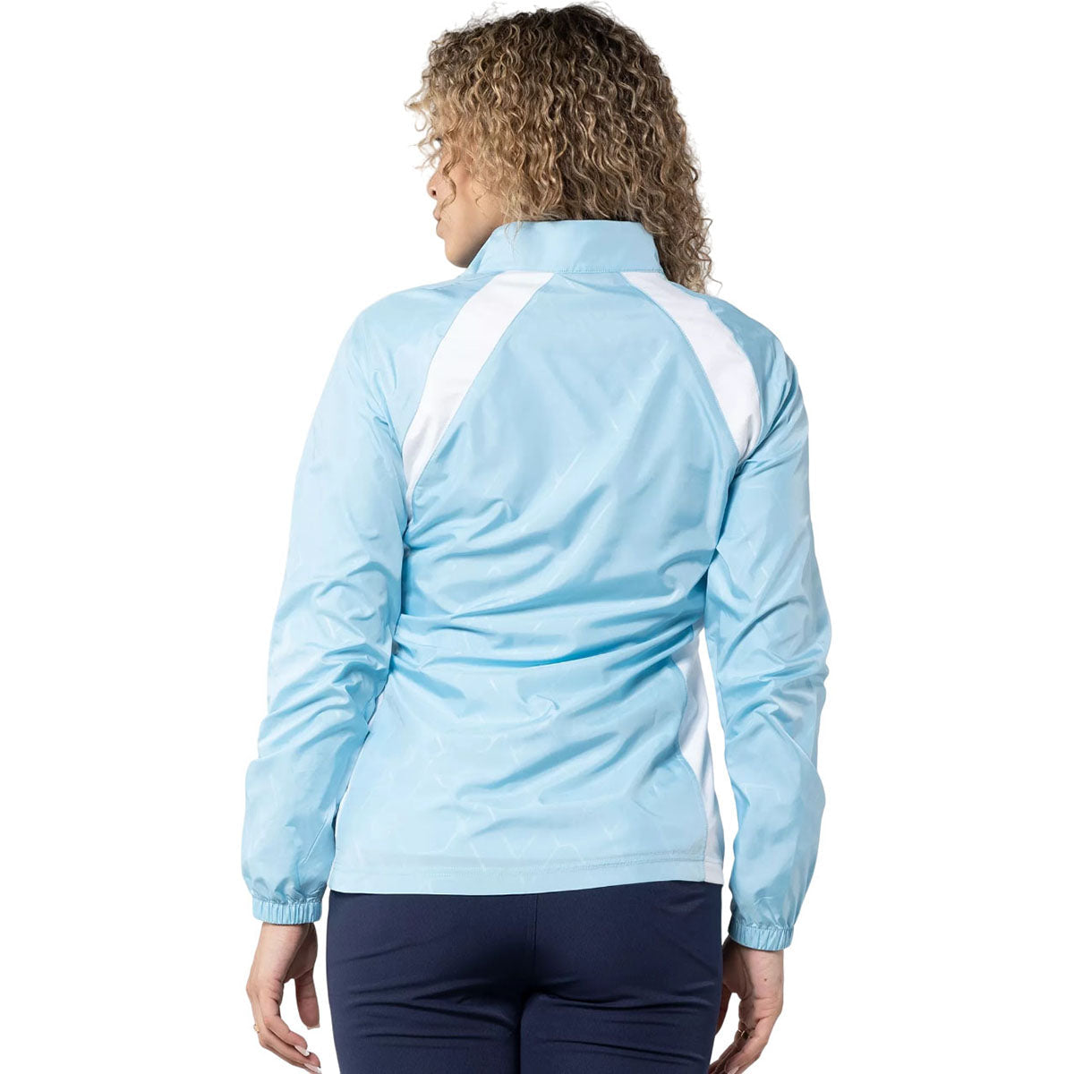 Levelwear Authentic Levelwear Women's Mute Blue/White Band Windbreaker