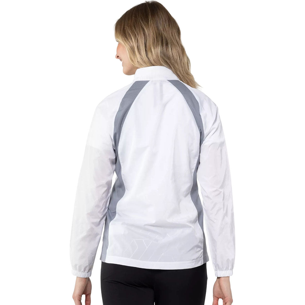 Levelwear Levelwear Women's White/Pebble Band Windbreaker