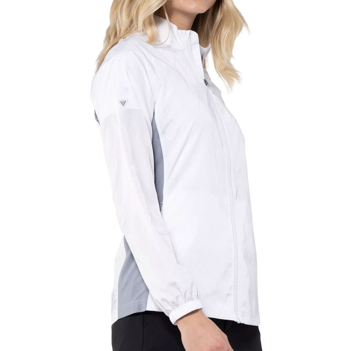 Levelwear Levelwear Women's White/Pebble Band Windbreaker