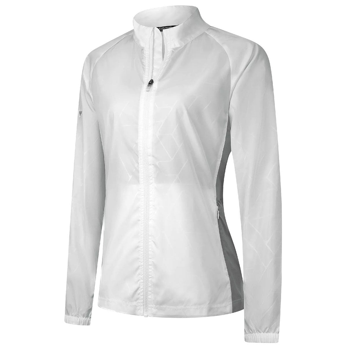 Levelwear Levelwear Women's White/Pebble Band Windbreaker