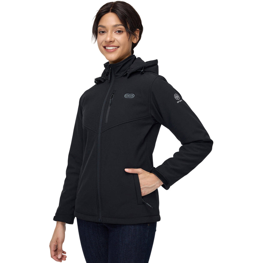 Ororo Classic Ororo Women's Black 5-Zone Heated Jacket