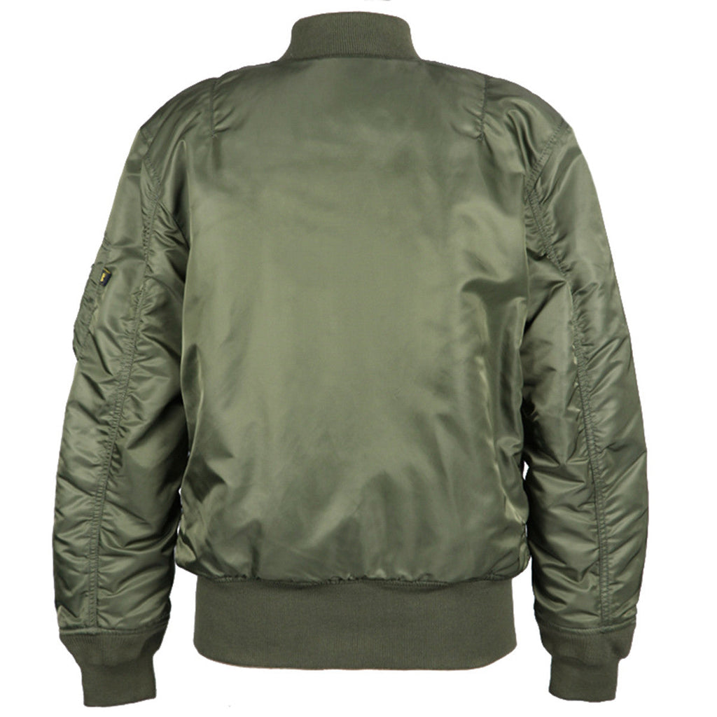 Alpha Industries Alpha Industries Women's Sage Green MA-1 Flight Jacket