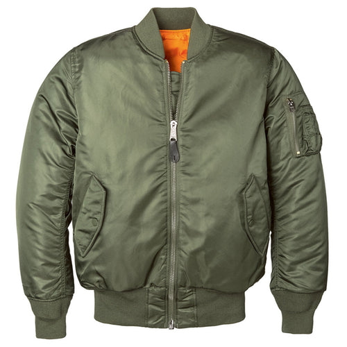Alpha Industries Alpha Industries Women's Sage Green MA-1 Flight Jacket