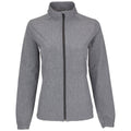 Greg Norman Classic Greg Norman Women's Black Heather Windbreaker Stretch Jacket