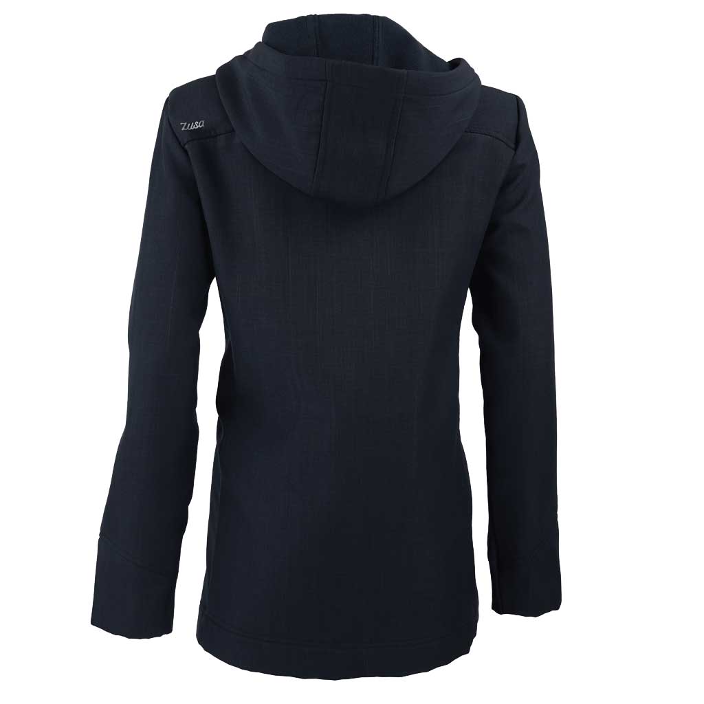 Zusa 48-Hour Zusa Women's Black Cross-Hatch Wanderlust Traveler Jacket