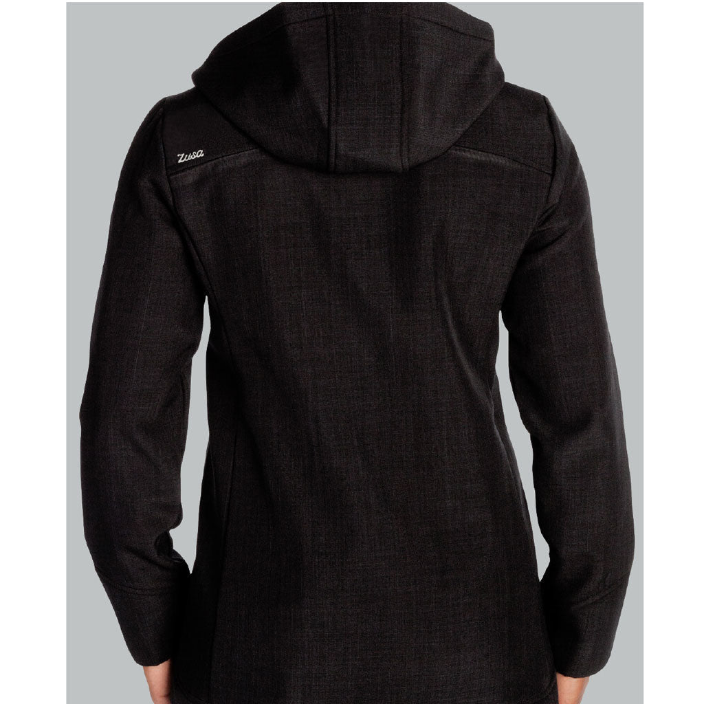 Zusa 48-Hour Zusa Women's Black Cross-Hatch Wanderlust Traveler Jacket